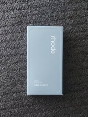 Rhode grey lip case for iPhone 15 Pro